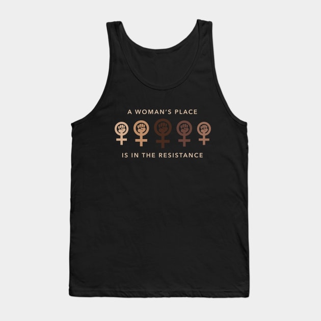 ReSIStance Tank Top by geeksofcolor